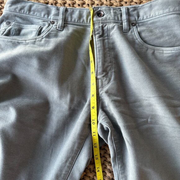 Todd Snyder Slim Fit Pants Gray 32x32 Ultra Soft Comfy Little Stretch - Picture 8 of 9